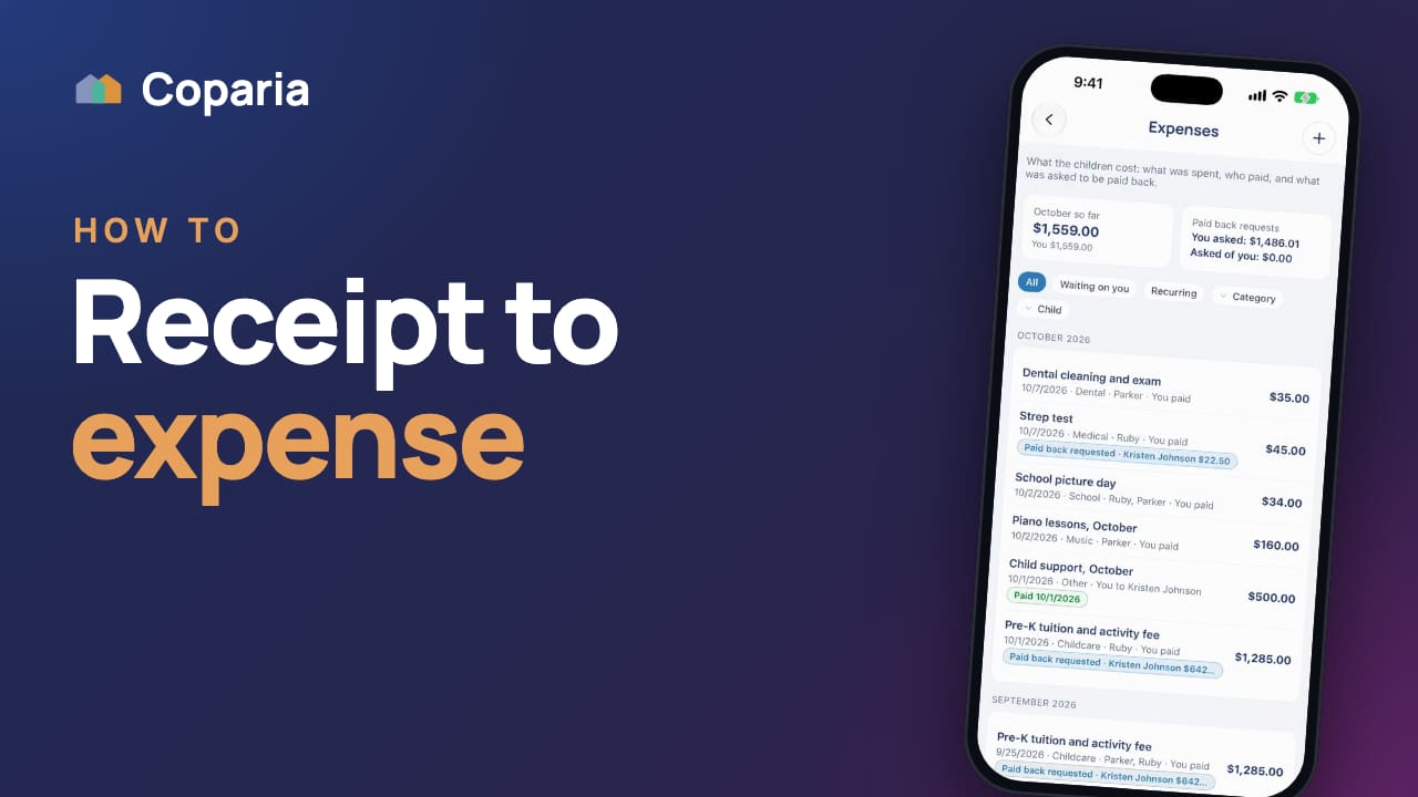 Video thumbnail: Turn a bill or receipt into a shared expense